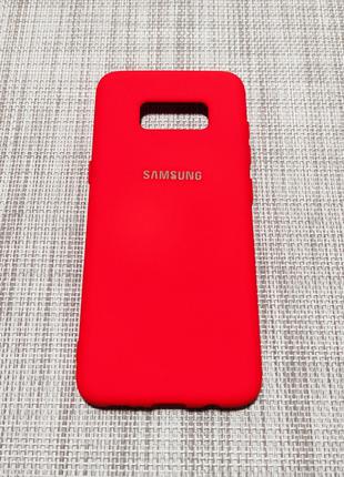 Силиконовый чехол silicone cover для Samsung s8 / S8 / самсунг...