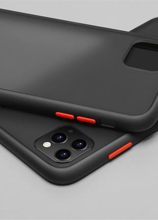 Айфон iPhone 11 pro max защитный черный чехол Likgus HARD CASE