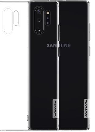 Прозрачный силиконовый чехол Nillkin Nature для Samsung Note 1...