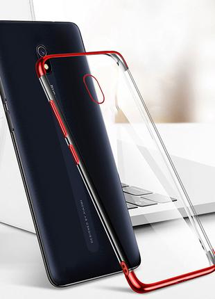 Силиконовый тонкий чехол для Xiaomi Redmi 8A Красный