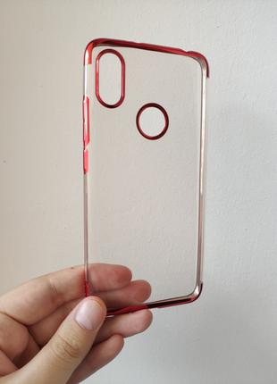 Силиконовый тонкий чехол для Xiaomi Redmi S2 Красный