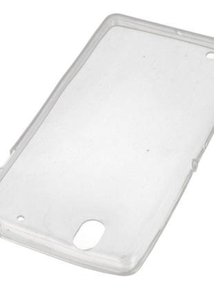 Прозрачный силиконовый чехол для Sony Xperia С4 E5333