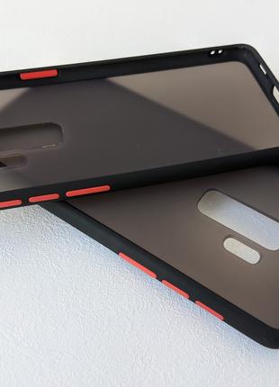 Противоударный матовый чехол для Samsung Galaxy S9 Plus Черный
