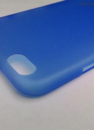 Чехол пластиковый тонкий Epik для Apple Iphone 6 / 6s (синий)