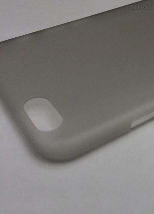 Чехол пластиковый тонкий Epik для Apple Iphone 6 / 6s (серый)