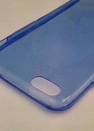 Силиконовый чехол для Apple Iphone 6 / 6s (синий)