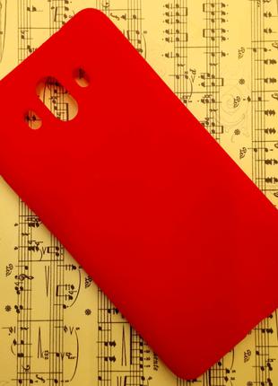 Силиконовый матовый чехол Candy для Huawei Mate 10 (Красный)