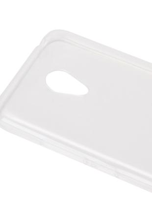 Прозрачный силиконовый чехол для Meizu M3s
