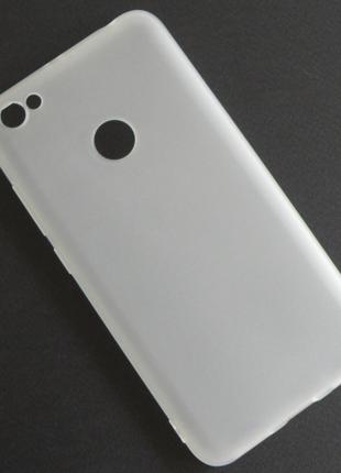 Матовый белый чехол для Xiaomi Redmi Y1/Redmi Note 5a Prime