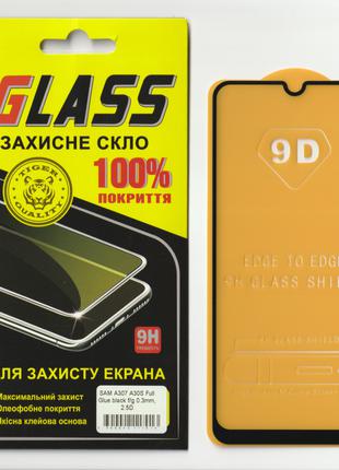 Защитное стекло GLASS на весь экран для Samsung Galaxy A30S 20...