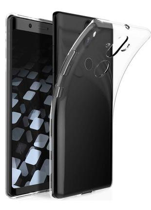 Силиконовый прозрачный чехол для Nokia 8 Sirocco