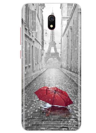 Силіконовий чохол із малюнком для Xiaomi Redmi 8A (Париж)