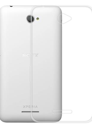 Прозрачный силиконовый чехол для Sony Xperia E4 E2115