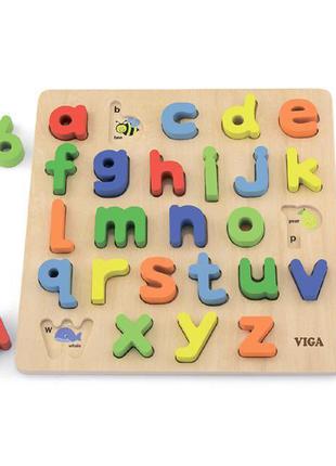 Пазл для детей развивающий деревянный "Строчная буква алфавита...