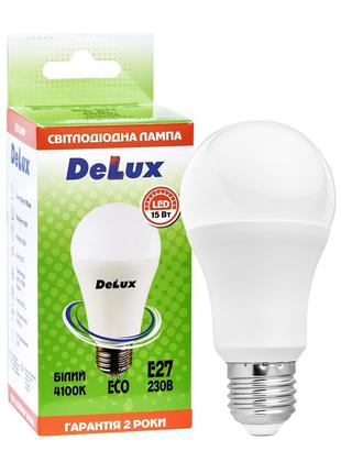 Лампа светодиодная DELUX BL 60 15W 4100K Е27