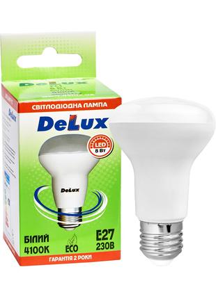 Лампа светодиодная DELUX FC1 8Вт R63 4100K 220В E27
