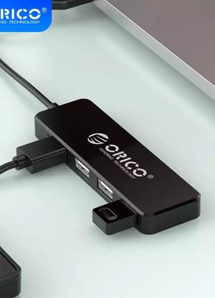 USB 2.0 хаб ORICO FL01, разветвитель на 4 порта с кабелем