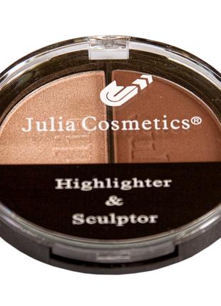 ХАЙЛАЙТЕР И СКУЛЬПТОР JULIA COSMETICS