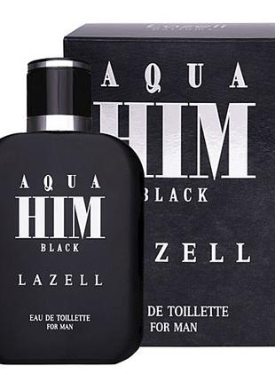Мужской парфюм Lazell Aqua Him Black