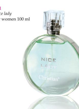Женский парфюм NICE LADY Christian for women 100 ml