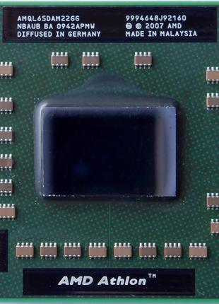 Процесор для ноутбука 2ядра AMD Athlon 64x2 QL-65 2.1 Ghz Socket