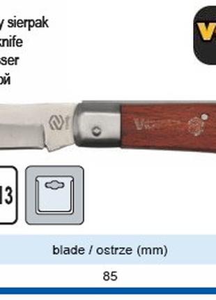 Нож складной Польша 85 мм VOREL-76622