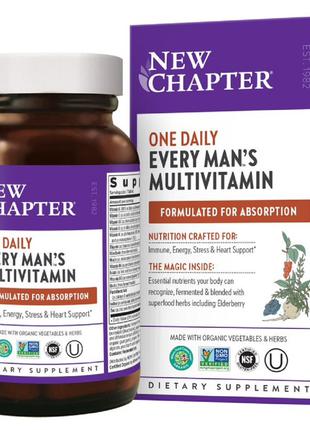 Ежедневные Мультивитамины для Мужчин, Every Man, New Chapter, ...