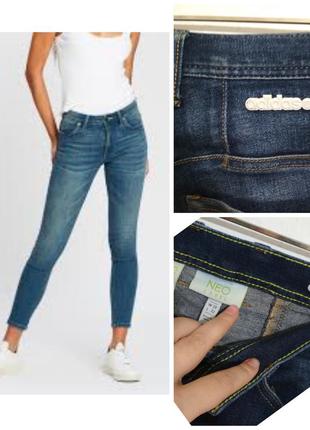 Фирменные базовые винтажные джинсы скини