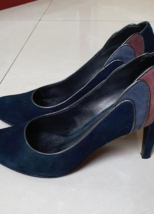 Женские замшевые туфли minelli, 37-й размер