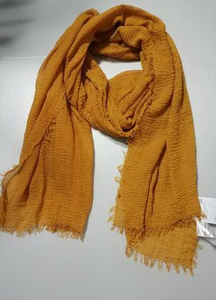 Нюанс! жіночий гофрований шарф палантин німецького бренда з...