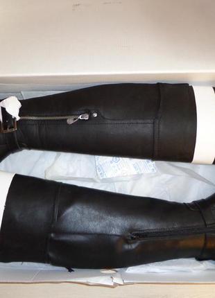 Новые женские кожаные ботфорты сапоги g by guess hickory 23 см