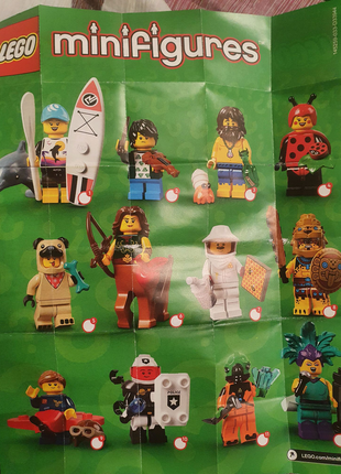 ВСЯ КОЛЛЕКЦИЯ лего минифигурки lego minifigures 71029(21 серия)