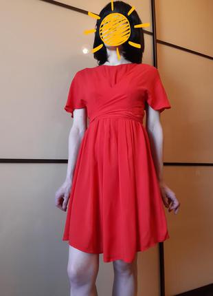 Червона сукня-трансформер для вагітних і годуючих мам asos