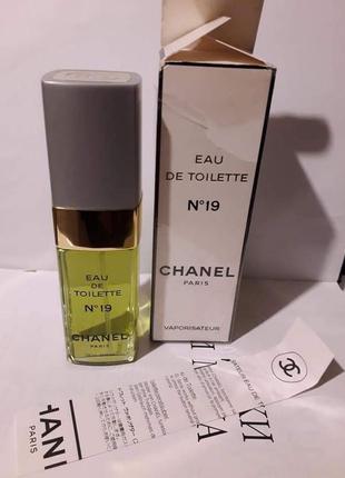Chanel "chanel 19"-edt 100ml vintage