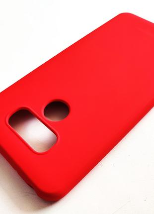 Тонкий матовый чехол для LG G6 Красный