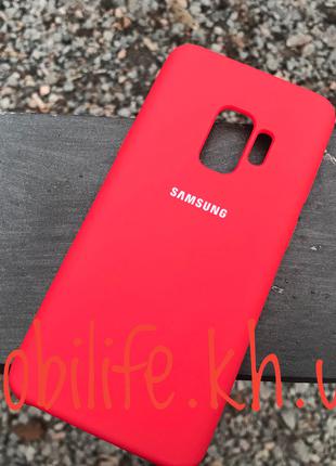 Silicon Case Samsung S9 красный