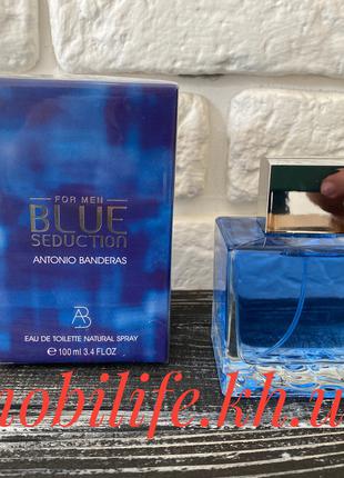 Мужская парфюмированная вода Antonio Banderas Blue Seduction M...