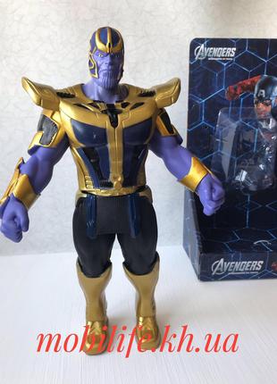 Величезна фігурка Танос Thanos Marvel 32 см/Посувний/Звуковий ...