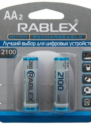Аккумуляторные батарейки Rablex R6 AA 2100Mh