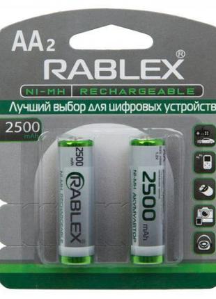 Аккумуляторные батарейки Rablex R6 AA 2500Mh