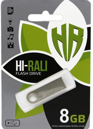 Флешка USB Hi-rali 8GB metal