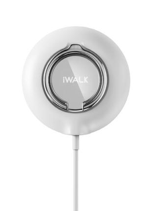 Беспроводное зарядное устройство iWalk Crazy Cable Mag White