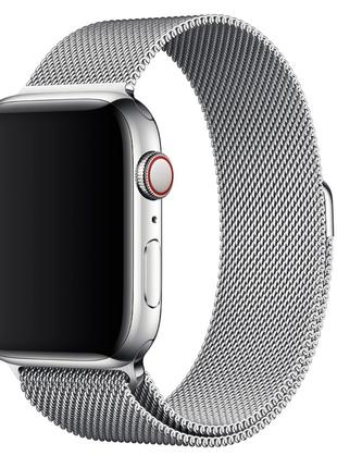 Ремінець Milanese Loop Silver для Apple Watch 42 mm/44mm