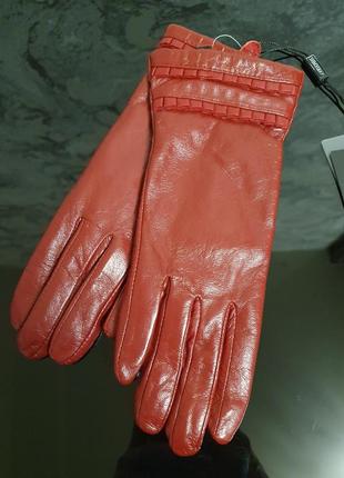 Стильные перчатки из натуральной кожи