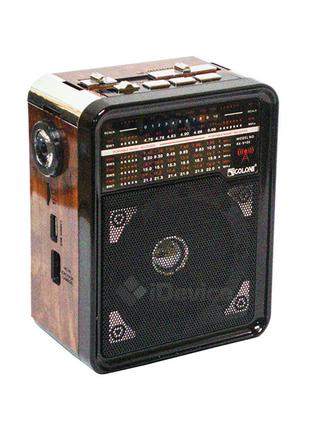 Радіоприймач Golon RX-9100 USB, ліхтарик