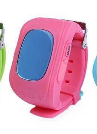 Smart Baby Watch Q50 Огинанал Розовые