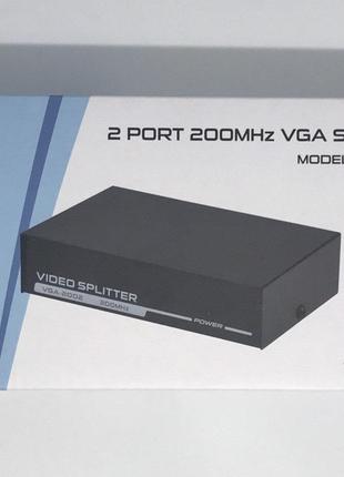Коммутатор VGA 1*2, VGA сплиттер
