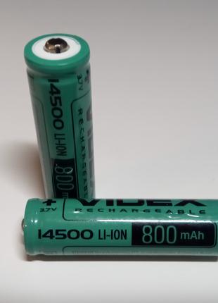 Аккумулятор Videx Li-Ion 14500 3,7V 800mAh