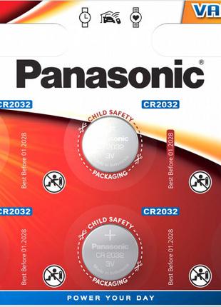 Батарейка літієва Panasonic CR2032 3V 6 pc BLISTER CARD