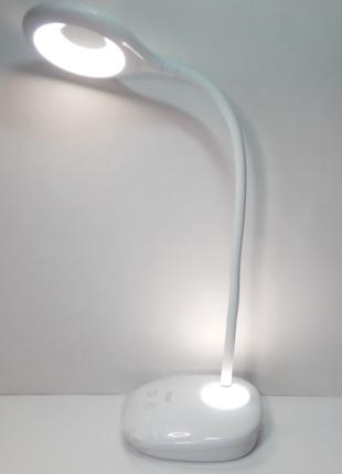 Настольная лампа светодиодная LUXEL TL-04W, 6W, IP20, USB, акк...